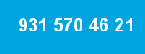 931 570 46 21 931 570 46 21